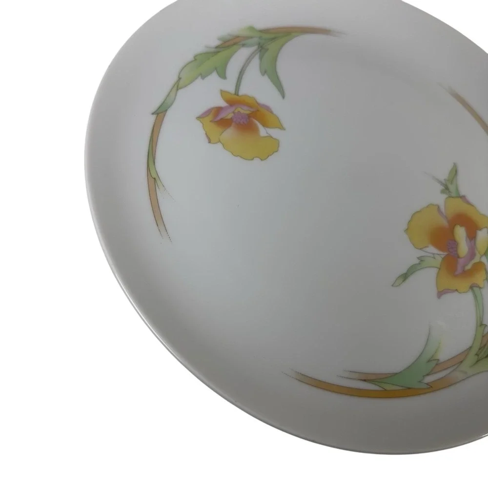 VTG Westbury Toscany Collection Pedestal Cake‎ Stand Floral Porcelain